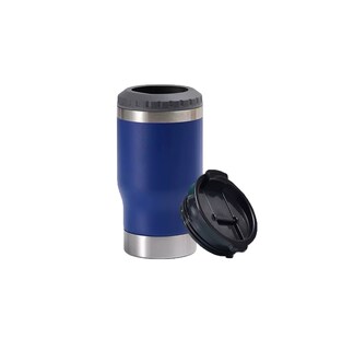 Foto 1 | Foto 1 | Portalatas De Cerveza De Acero Inoxidable Vaso Térmico 14oz, Azul Marino