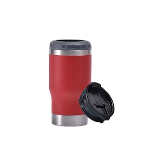Foto 1 | Foto 1 | Portalatas De Cerveza De Acero Inoxidable Vaso Térmico 14oz Rojo