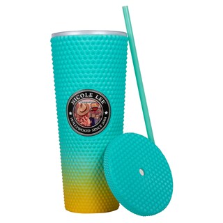 Foto 5 | Foto 5 | Vaso Nicole Lee con Popote y Degradado Heaven On Earth 710 ml