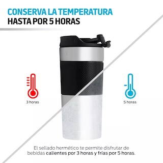 Foto 3 | Foto 3 | Termo con Prensa Francesa Integrada Eo Safe Imports ESI-12687 Multicolor 350 ml