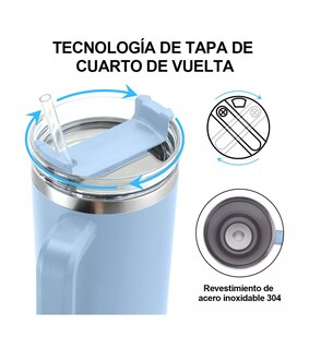 Foto 3 | Foto 3 | Vaso Térmico Lab.G 40oz Acero Inoxidable Azul