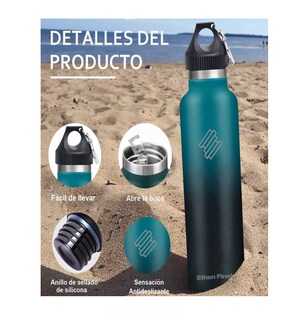 Foto 2 | Foto 2 | Termo Belug Verde de Acero Inoxidable 700 Ml