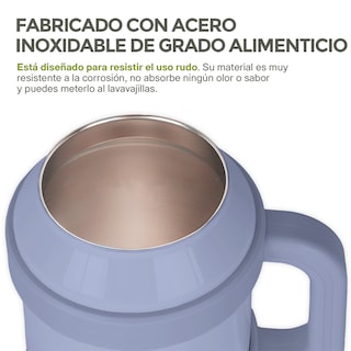 Foto 6 | Foto 6 | Termo De Acero Inoxidable Doble Pared Vaso Termico 1.5 L, Hikeo, Azul, 83612-bu