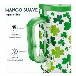 Foto 2 | Foto 2 | Vaso Térmico Belug de Acero Inoxidable Calor/Frío Dos Picos 40 oz Verde