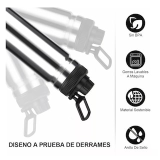 Foto 3 | Foto 3 | Termo Acero Inoxidable Belug Plateado 750 ml