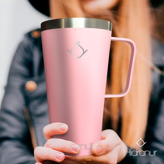 Foto 3 | Foto 3 | Termo De Acero Inoxidable Con Doble Aislamiento Térmico Rosa 16 Oz (473.176 Ml) Hidranur