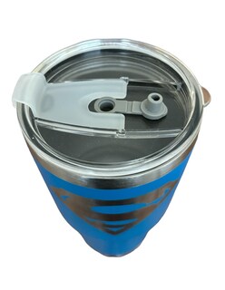 Foto 3 | Foto 3 | Termo de Acero Inoxidable Superman Azul Claro 30 Oz