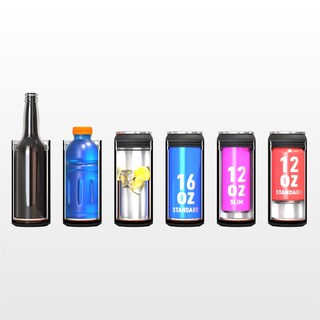 Foto 2 | Foto 2 | Can Cooler Sleeve Asobu Con Aislamiento Múltiple Para 355 Ml Y 473 Ml - Venta Internacional.