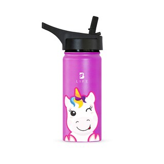 Foto 2 | Foto 2 | Termo De Unicornio De 532 Ml Para Bebidas Frías Y Calientes Más Tiempo Y Sin Fugas. Unicorn Kids Water Bottle. B Life
