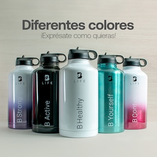 Foto 6 | Foto 6 | Botella Térmica Blanca B Healthy | Mantiene Frío y Calor | Acero Inoxidable 2L