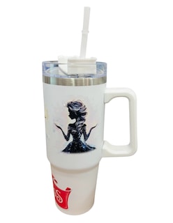 Foto 2 | Foto 2 | Termo de Acero Inoxidable Terriomax Blanco Elsa 30 Oz