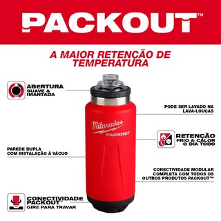 Foto 4 | Foto 4 | Termo Milwaukee Rojo de 1 L-Venta Internacional