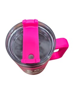 Foto 3 | Foto 3 | Termo De Acero Inoxidable Marca Macarena Brand Color Fucsia Labubu De 40 Oz