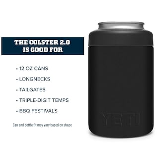 Foto 4 | Foto 4 | Aislador De Latas Yeti Rambler Colster, 355 Ml, Negro, Para Lata De 12 Oz - Venta Internacional.