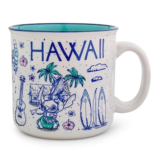 Foto 2 | Foto 2 | Taza Silver Buffalo Disney Lilo & Stitch Hawaii 600 Ml - Venta Internacional