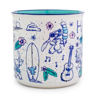 Foto 3 | Foto 3 | Taza Silver Buffalo Disney Lilo & Stitch Hawaii 600 Ml - Venta Internacional