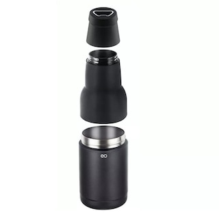 Foto 1 | Foto 1 | Language Portabotellas Portalatas Termo Acero Inoxidable Eo Safe Imports Esi-9605-1 Negro