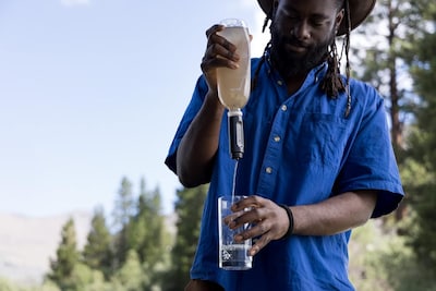 Foto 7 | Foto 7 | Filtro De Agua Lifestraw Peak Series 1l Dark Mountain Grey - Venta Internacional.
