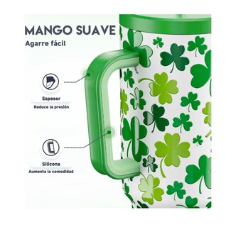 Foto 2 | Foto 2 | Vaso Térmico Acero Inoxidable Calor/frío Dos Picos 40oz Verde Belug