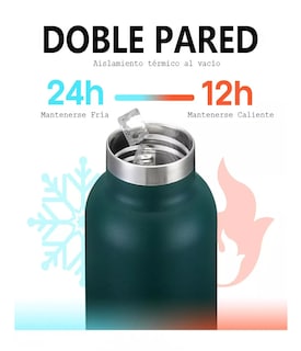 Foto 3 | Foto 3 | Taza Termo Botellas Para Agua 700 Ml Verde Oscuro