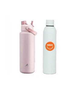 Foto 1 | Foto 1 | Taza Térmica Tapa 2 En 1 + Terrmo De Agua Güish