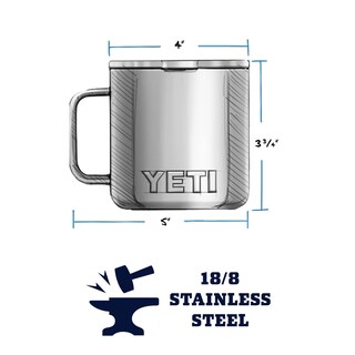 Foto 2 | Foto 2 | Taza Yeti Rambler De Acero Inoxidable Con Aislamiento Al Vacío De 400 Ml - Venta Internacional.
