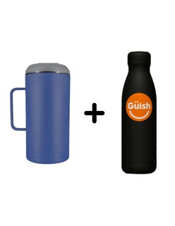 Foto 1 | Foto 1 | Porta Caguama Master Holder Portacaguamon Azúl+termo De Agua De Regalo Güish