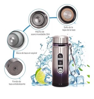 Foto 3 | Foto 3 | Termo Xtellar De Acero Inoxidable Para Café Y Té 500 Ml Color Azul Con Plata