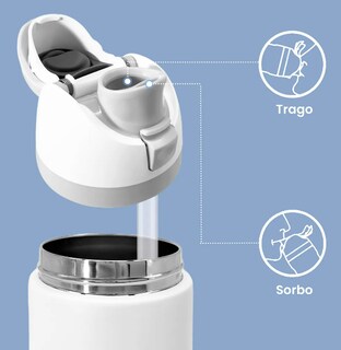 Foto 3 | Foto 3 | Termo Xtellar De Acero Inoxidable Dos Maneras De Beber 1000ml