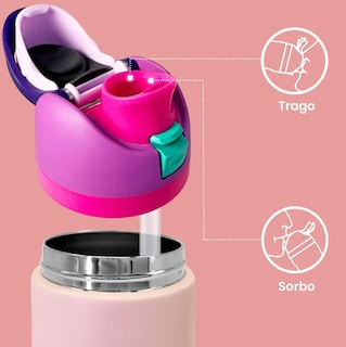 Foto 4 | Foto 4 | Termo Xtellar De Acero Inoxidable Dos Maneras De Beber 1000ml