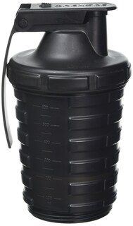 Foto 1 | Foto 1 | Botella Shaker Granada Con Compartimento De Almacenamiento, 600 Ml, Color Negro - Venta Internacional.