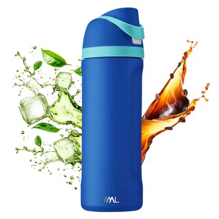 Foto 1 | Foto 1 | Magma Life Termo Acero Inoxidable 710ml(24oz), Material Seguro Y Resistente, Tapa Con Botón Y Cerradura, Asa Integrada