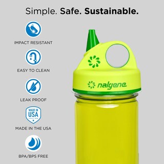 Foto 2 | Foto 2 | Botella De Agua Nalgene Kids Grip-n-gulp 350 Ml Sin Bpa - Venta Internacional.