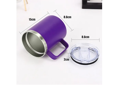 Foto 3 | Foto 3 | Xtellar Vaso Térmico Portátil De Acero Inoxidable 12 Oz Para Café Y Bebidas Frías