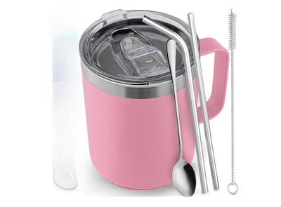 Foto 1 | Foto 1 | Xtellar Vaso Térmico Portátil De Acero Inoxidable 12 Oz Para Café Y Bebidas Frías