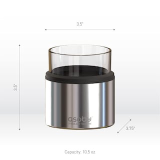 Foto 6 | Foto 6 | Vaso De Whisky Asobu Con Aislamiento De Acero Inoxidable, 310 Ml, Plateado - Venta Internacional.