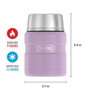 Foto 7 | Foto 7 | Tarro De Comida Thermos Stainless King Con Aislamiento Al Vacío, 500 Ml, Color Lavanda - Venta Internacional.
