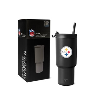 Foto 1 | Foto 1 | Vaso Sencillo Y Moderno De La Nfl Pittsburgh Steelers, 900 Ml - Venta Internacional.