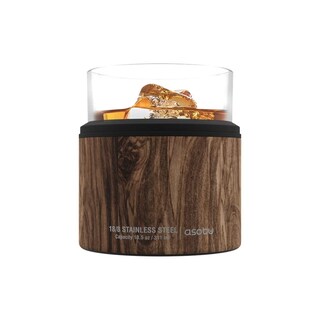 Foto 1 | Foto 1 | Vaso De Whisky Asobu Con Aislamiento De Acero Inoxidable, 310 Ml, Madera - Venta Internacional.
