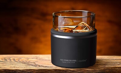 Foto 3 | Foto 3 | Vaso De Whisky Asobu Con Aislamiento De Acero Inoxidable, 310 Ml, Madera - Venta Internacional.
