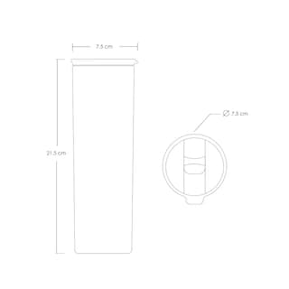 Foto 2 | Foto 2 | Set 12 Vasos Térmicos Ilios Innova de 20 Oz color Cereza Ideales para Bebidas Frías o Calientes