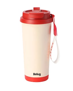 Foto 1 | Foto 1 | 500 Ml De Vaso Térmico Café Acero Inoxidable Con Popote Bordo