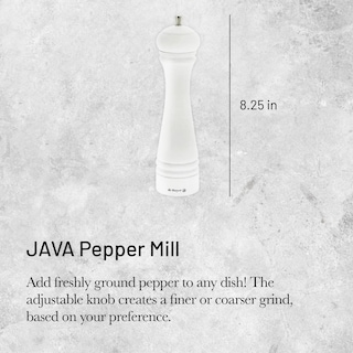 Foto 2 | Foto 2 | Pepper Mill De Buyer Java Acero Inoxidable Blanco Mate 21 Cm - Venta Internacional.