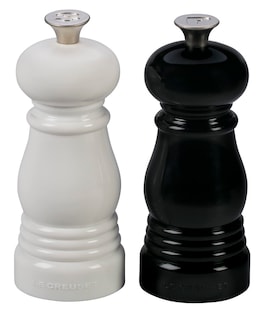 Foto 1 | Foto 1 | Set De Molinillos De Sal Y Pimienta Le Creuset Petite En Blanco Y Negro - Venta Internacional.