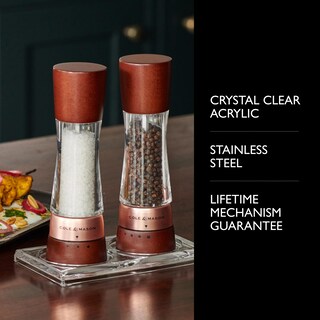 Foto 2 | Foto 2 | Set De Regalo Con Molinillo De Sal Y Pimienta Cole & Mason Derwent Rose Gold - Venta Internacional.