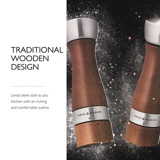 Foto 6 | Foto 6 | Set De Molinillos De Sal Y Pimienta Cole & Mason Oldbury Wood - Venta Internacional.