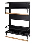 Estante para Especias Belug Negro