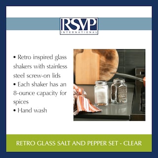Foto 6 | Foto 6 | Salero Y Pimentero Rsvp International Jumbo Retro Glass - Venta Internacional.