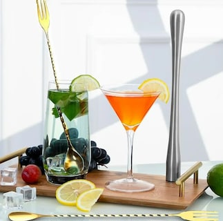 Foto 3 | Foto 3 | Set Xtellar De 3 Cucharas Agitadoras Premium En Acero Inoxidable De 32cm Para Cocteles