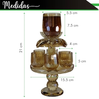 Foto 2 | Foto 2 | Set de Accesorios para Vino Chic Fantasy SX312 color Plata 4 Piezas